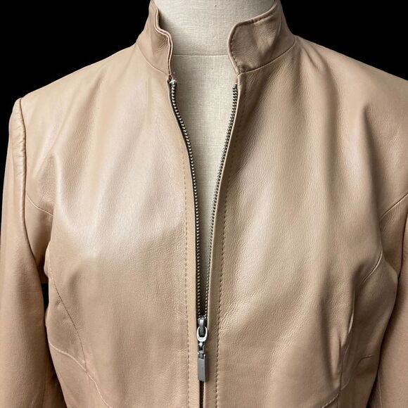 PAMELA MCCOY LEATHER JACKET / EUC - Picture 3 of 6